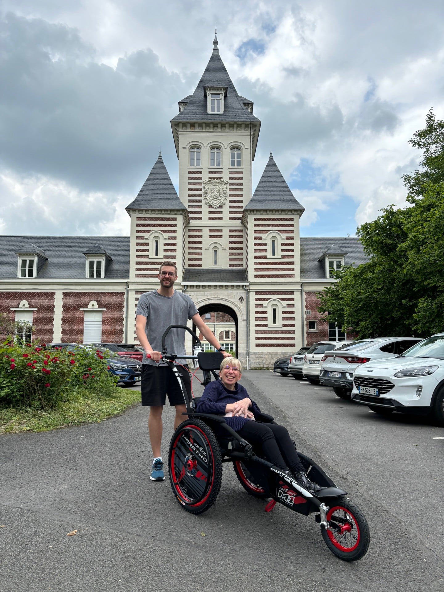 Course relais Arthur ABBELLEYT et Sabrina MARTIN _crédits photos Centre Hélène Borel